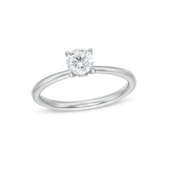 1/2 CT. T.w. Diamond Engagement Ring in 14K White Gold