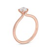 Thumbnail Image 3 of 1/2 CT. T.W. Diamond Engagement Ring in 14K Rose Gold