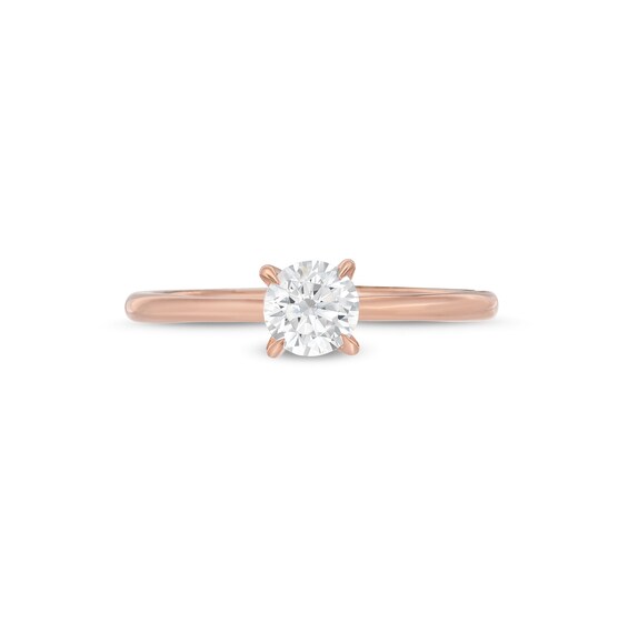1/2 CT. T.w. Diamond Engagement Ring in 14K Rose Gold