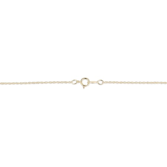Pear-Shaped Peridot and White Lab-Created Sapphire Frame Pendant in Sterling Silver with 18K Gold Plate