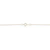 Thumbnail Image 3 of Pear-Shaped Lab-Created Ruby and White Sapphire Frame Pendant in Sterling Silver with 18K Gold Plate