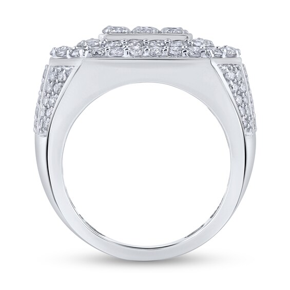 5 CT. T.w. Diamond Frame Ring in 10K White Gold