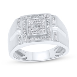 1/4 CT. T.W. Diamond Frame Ring in 10K White Gold