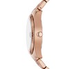 Thumbnail Image 3 of Ladies' Fossil Scarlette Crystal Accent Rose-Tone IP Watch with Brown Sunray Dial (Model: ES5324)