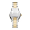 Thumbnail Image 2 of Men's Fossil Blue Dive Two-Tone Watch with Black Dial (Model: FS6031)