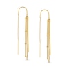 Thumbnail Image 1 of Multi Chain Threader Drop Earrings in 14K Gold