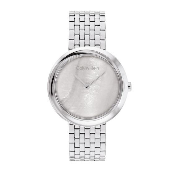 Ladiesâ Calvin Klein Watch with Mother-of-Pearl Dial (Model: 25200320)