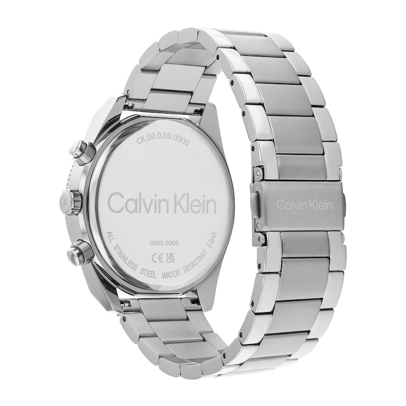 Main Image 3 of Men’s Calvin Klein Chronograph Watch with Silver-Tone Dial (Model: 25200356)