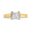 Thumbnail Image 3 of Vera Wang Love Collection 1-1/8 CT. T.W. Princess-Cut Diamond Collar Engagement Ring in 14K Gold (I/SI2)