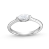 Thumbnail Image 0 of 1/3 CT. Marquise Diamond Sideways Solitaire Engagement Ring in 14K White Gold (I/I1)