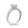 Thumbnail Image 3 of 1 CT. T.W. Diamond Edge Engagement Ring in 14K White Gold (I/I2)