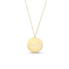 Thumbnail Image 0 of "Amor" Disc Pendant in 14K Gold