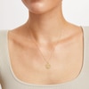 Thumbnail Image 2 of "Amor" Disc Pendant in 14K Gold