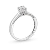 Thumbnail Image 3 of 1/2 CT. T.W. Diamond Edge Engagement Ring in 14K White Gold (I/I2)