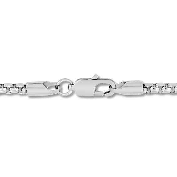 Men's 1 CT. T.w. Black Diamond Double Row Cross Pendant in Stainless Steel with Black Ion Plate - 24"