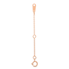 Thumbnail Image 0 of 2.0-inch Cable Chain Extender in 14K Rose Gold