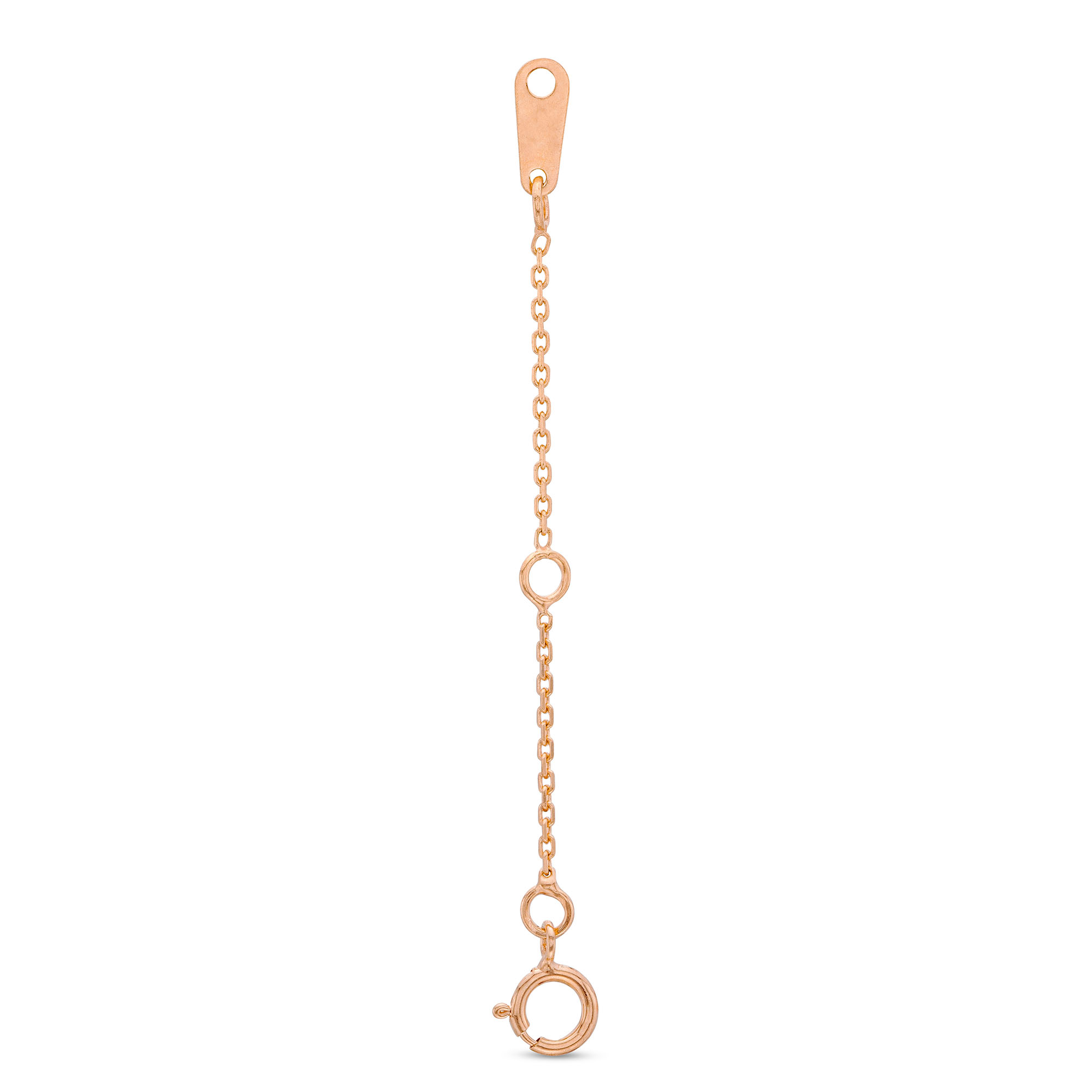 Main Image 1 of 2.0-inch Cable Chain Extender in 14K Rose Gold