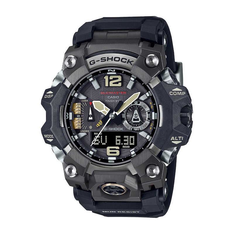 Main Image 1 of Men's Casio G-SHOCK Master of G MUDMASTER Black Strap Watch with Black Dial (Model: GWGB1000-1A)