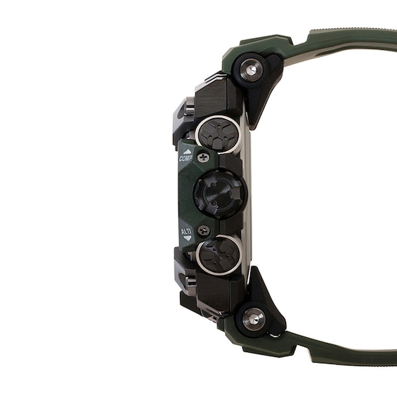 Men's Casio G-Shock Master of G Mudmaster Green Strap Watch with Black Dial (Model: Gwgb1000-3A)