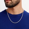 Thumbnail Image 2 of 10 CT. T.W. Lab-Grown Diamond Tennis Necklace in 10K White Gold (F/SI2)