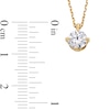 Thumbnail Image 3 of 1 CT. Certified Lab-Grown Diamond Solitaire Pendant in 14K Gold (F/SI2) - 19"