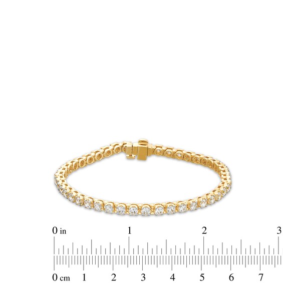 5 CT. T.w. Lab-Grown Diamond Tennis Bracelet in 10K Gold (F/Si2)