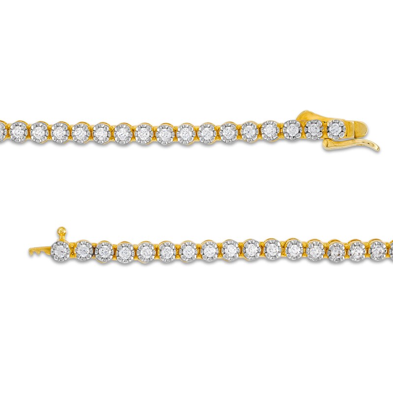 Main Image 3 of Zales x Rocksbox 5 CT. T.W. Lab-Created Diamond Eternity Necklace in 10K White Gold (F/SI2)