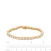 Thumbnail Image 4 of 12 CT. T.W. Lab-Grown Diamond Line Bracelet in 10K Gold (F/SI2)