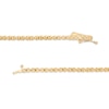 Thumbnail Image 3 of 4 CT. T.W. Lab-Grown Diamond Fringe Necklace in 10K Gold (F/SI2)