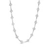 Thumbnail Image 1 of 6 CT. T.W. Lab-Grown Diamond Flower Necklace in 10K White Gold (F/SI2)