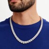 Thumbnail Image 2 of 21.58 CT. T.W. Lab-Grown Diamond Octagonal Composite Necklace in 10K White Gold (F/SI2)