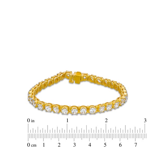 9 CT. T.w. Lab-Grown Diamond Line Bracelet in 10K Gold (F/Si2)