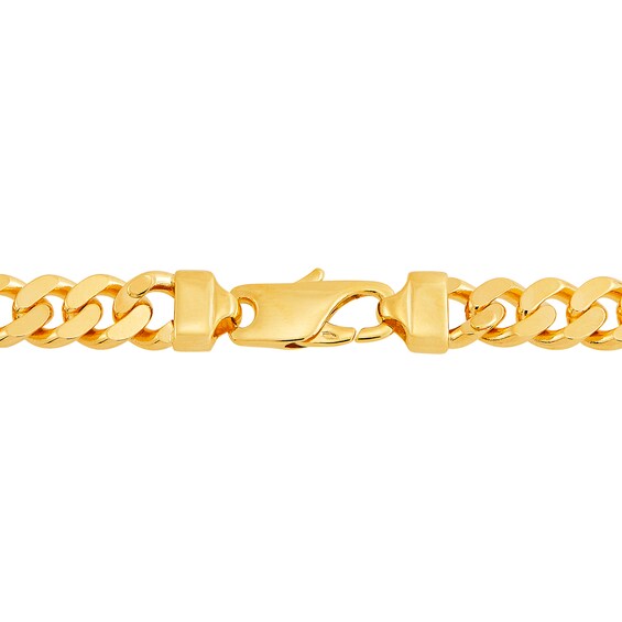 Men's 9.4mm Cuban Curb Chain Necklace in Solid 10K Gold - 24"