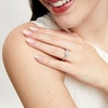 Thumbnail Image 2 of 1 CT. T.W. Multi-Diamond Composite Engagement Ring in 10K White Gold