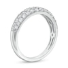 Thumbnail Image 3 of 1 CT. T.W. Diamond Multi-Row Band in Platinum