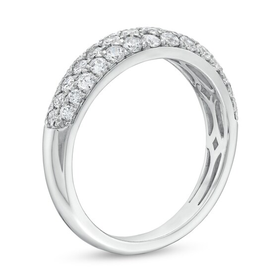 1 CT. T.w. Diamond Multi-Row Band in Platinum