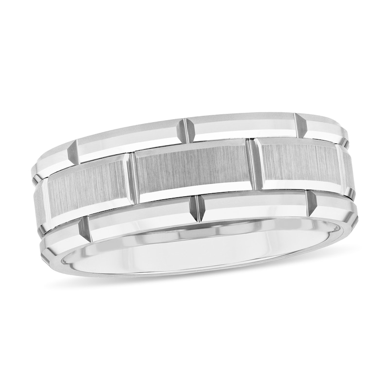 Main Image 1 of 8.0mm Comfort Fit Tungsten Wedding Band