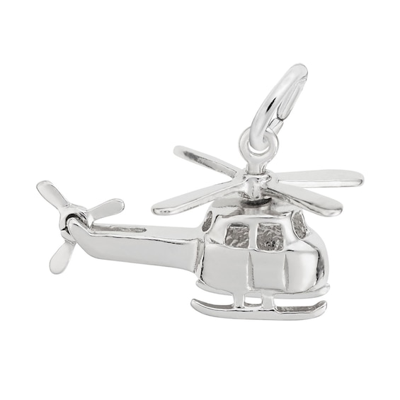Rembrandt CharmsÂ® Helicopter in Sterling Silver