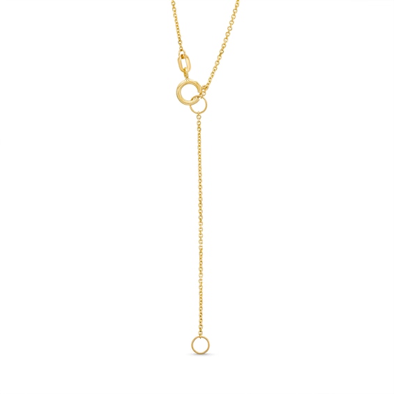 Blue Sapphire and 1/4 CT. T.w. Diamond Alternating Curved Bar Necklace in 10K Gold