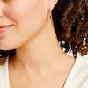 Thumbnail Image 2 of Pear-Shaped Amethyst Drop Earrings in 10K Gold