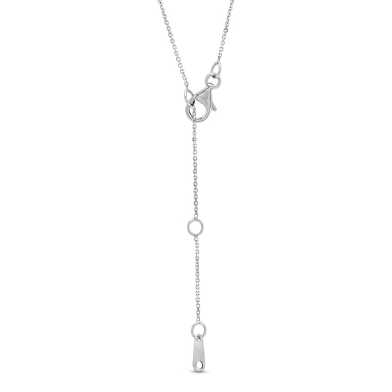1/2 CT. T.w. Certified Heart-Shaped Lab-Grown Diamond Framed Pendant in 14K White Gold (F/Si2)
