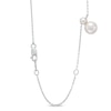 Thumbnail Image 2 of 4.0-7.5mm Freshwater Cultured Pearl Station Necklace in 14K  Gold