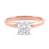 Thumbnail Image 3 of 1 CT. Certified Lab-Grown Diamond Solitaire Engagement Ring in 14K Rose Gold (F/VS2)