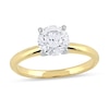Thumbnail Image 1 of 1 CT. Certified Lab-Grown Diamond Solitaire Engagement Ring in 14K Gold (F/VS2)