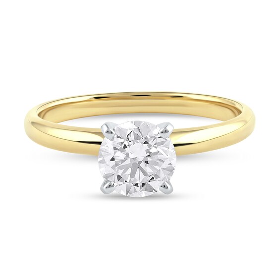 CT. Certified Lab-Grown Diamond Solitaire Engagement Ring in 14K Gold (F/Vs2