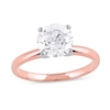 Thumbnail Image 1 of 1-1/2 CT. Certified Lab-Grown Diamond Solitaire Engagement Ring in 14K Rose Gold (F/VS2)