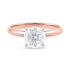 Thumbnail Image 3 of 1-1/2 CT. Certified Lab-Grown Diamond Solitaire Engagement Ring in 14K Rose Gold (F/VS2)