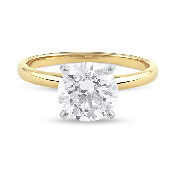 2 CT. Certified Lab-Grown Diamond Solitaire Engagement Ring in 14K Gold (F/Vs2)