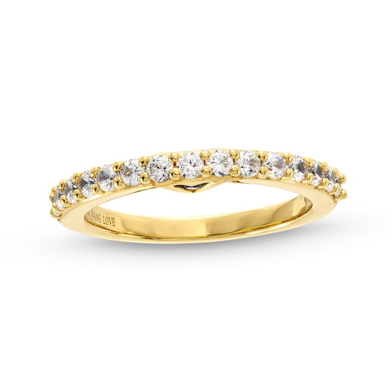 Vera Wang Love Collection 1/2 CT. T.w. Diamond Band in 14K Gold (I/Si2)