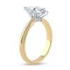 Thumbnail Image 1 of 1 CT. Certified Marquise-Cut Lab-Created Diamond Solitaire Engagement Ring in 14K Gold (F/VS2)